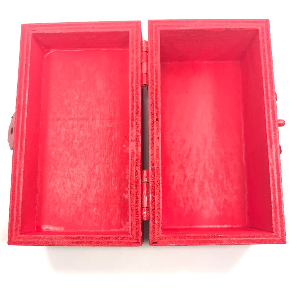 Al Capone Scarface Gangster inspired distressed graffiti Rocker Box Mini 4”x2.5 - Picture 6 of 12